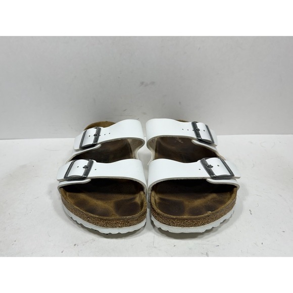 Birkenstock Arizona Birko-Flor Slip-On Sandals White Mens Size 9 / 42‎ main image 4